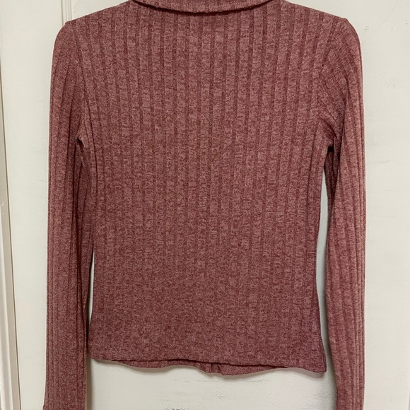 Zara Red Button Top - Picture 3 of 5